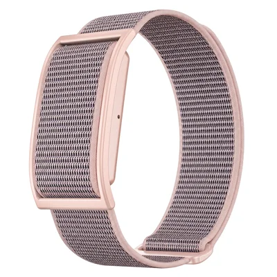 LC116 Screenloze Smartband Fitnesstracker Hartslag Bloedzuurstof Slaapmonitor Bluetooth-compatibel 1ATM Waterdicht - Roze