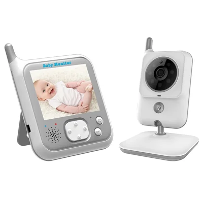 VB607 Baby Safety Monitor 3.2inch Wireless Digital Monitor Two-way Intercom Room Temperature Detection - US Plug