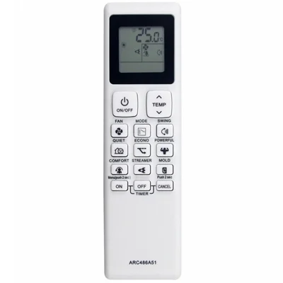 ARC486A51 For Daikin Air Conditioner Wireless Controller 10m Range Infrared Remote Control Replacement