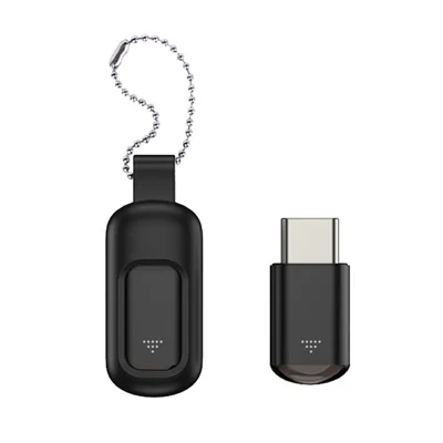 Mobile phone Remote Control IR Blaster Adapter for TV Air Conditioner Camera Universal Infrared Smart Remote - EKX4S-T / Type C Black