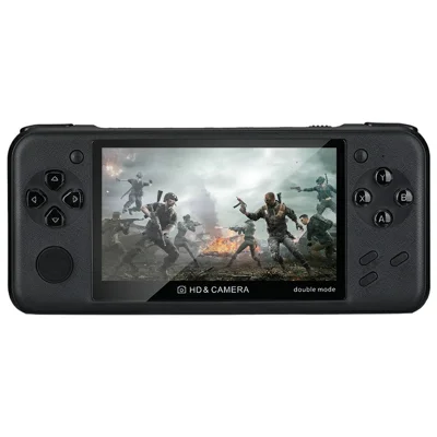 XY10 8GB Retro 4.3 inch HD Screen Handheld Gaming Console Multi Emulator Portable Game Machine - Black