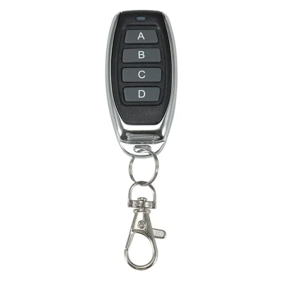 LZ-011 433MHz Universal Remote Control Duplicator Garage Door Opener Controller Fixed Learning Rolling Code - ABCD