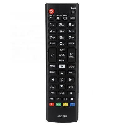 AKB74475481 Remote Control for LG TV 1-10m Range Infrared Ergonomic Wireless Replacement Handheld IR Controller