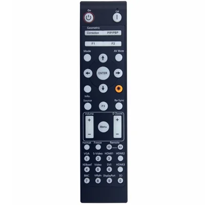 EH515T Infrarot-Fernbedienung für Optoma Projektor, ergonomische IR-Drahtlos-Ersatzfernbedienung