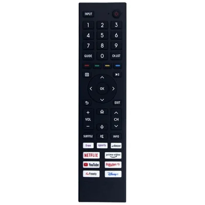 Mando a distancia CT-8575 para televisión Toshiba, alcance de 10 m, sin función de voz, controlador de infrarrojos IR, repuesto