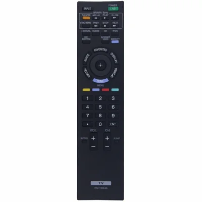 Mando a distancia RM-YD040 para televisión Sony, controlador de repuesto con batería e infrarrojos