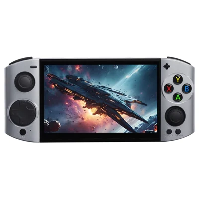 09 Ultra Handheld Game Console 5.1 Inch OLED 30+ Emulators HD Output Dual 3D Joystick Retro Arcade Gamepad, with 64GB TF Card