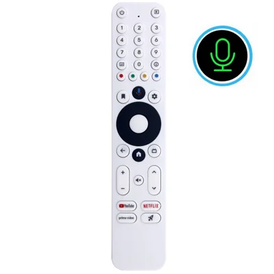 For Homatics Box R 4K TV Box Voice Remote Control 1-10m Range ABS Handheld Controller