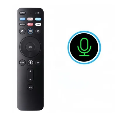 XRT260 Voice Remote for VIZIO TV Set-Top Box 10m Unobstructed Range ABS Housing - Style 3