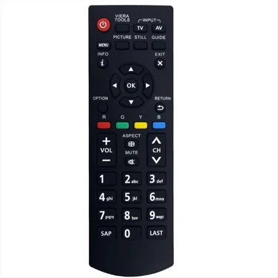 N2QAYB000822 For Panasonic TV Remote Control 10m Range Infrared Wireless Replacement Controller
