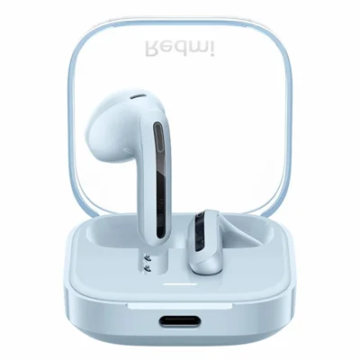 XIAOMI Redmi Buds 6 Active Bluetooth-compatible Wireless Earphone Semi-In-Ear Deep Bass Music Headset (Chinese Version) - Blue
