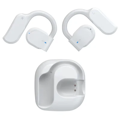 GT05 Bone Conduction Wireless Headphone Sports Earphone Ear Hook Bluetooth-compatible Headset - White
