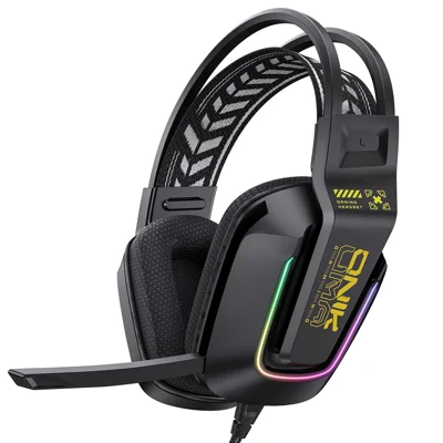 ONIKUMA X13 3.5mm+USB Wired Over-Ear Headphone E-Sports Gaming Headset with RGB Light