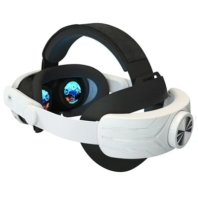 Verstelbare VR-hoofdband voor Meta Quest 3S, inklapbaar en draagbaar VR-hoofdbandje