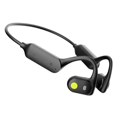 LANGSDOM AirWave BE10 Cycling Sport Bone Conduction Bluetooth-Compatible Headset Open Ear Waterproof Earphone - Black
