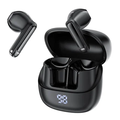 ACEFAST W2 TWS Bluetooth-Compatible Earbuds Active Noise Cancelling Earphones with LED Display Charging Case