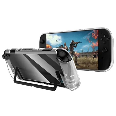 SW2D04 For Nintendo Switch 2 Handheld Game Console Protective Case Transparent Anti Drop TPU Cover