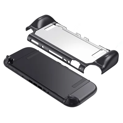 For Nintendo Switch 2 Protective Case PC + TPU Kickstand Game Console Clear Cover