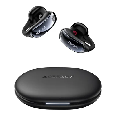 ACEFAST FA006 ACECLIP Pro Open Ear Wireless Earphones Dual Mic Noise Reduction Bluetooth-compatible Earbuds - Black