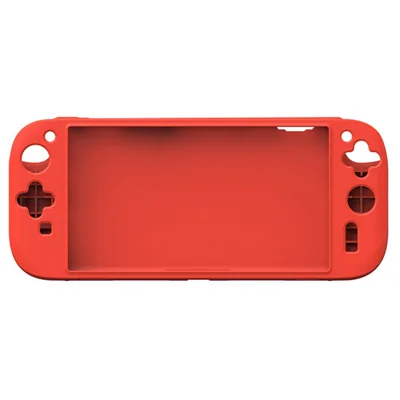 DOBE TNS-5171 til Nintendo Switch 2 spillekonsol silikoneetui med fuld dækningsbeskyttelse - Rød