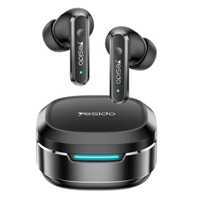 YESIDO TWS37 Wireless Bluetooth-compatible Earbuds ANC + ENC Noise Reduction Smart Touch Control Earphones