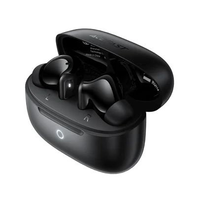 ACEFAST W7 True Wireless Earbuds BT 6.0 TWS Earphones Low Latency with 13mm Dynamic Speaker for Music / Calls - Black