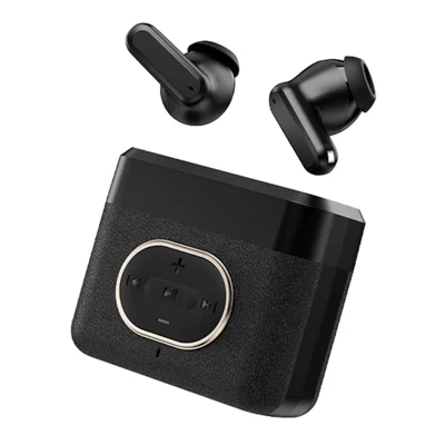 LX-13 Bluetooth-compatible 5.4 Earbuds True Wireless ENC Noise Cancelling Earbuds IPX4 Waterproof - Black