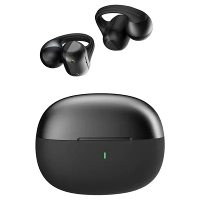 A68PRO Sports Earbuds Ear Clip Design Wireless Earphones Hi-Fi Sound - Black