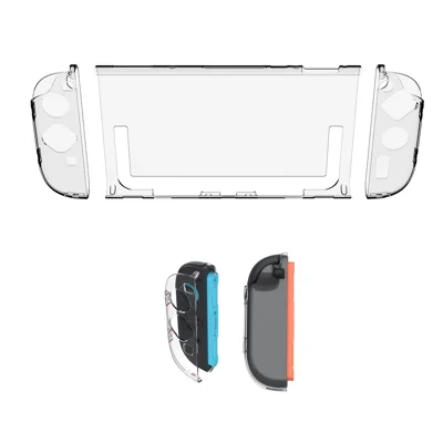 DOBE FOMIS ELECTRONICS TNS-51120 Schutzhülle für Nintendo Switch 2 Spielkonsole, kristallklare Hartschale – Transparent