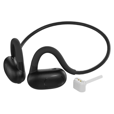 F25A Open Ear Air Conduction BT Earphones IPX7 Waterproof Wireless Sports Headphones - Black