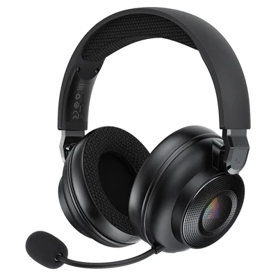 ACEFAST H15 Trådlös gamingheadset med mikrofon 2,4 G Bluetooth RGB-belysning Gamingheadset
