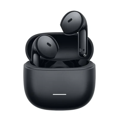 XIAOMI Redmi Buds 8 Active Bluetooth-наушники с 14,2-мм драйвером, шумоподавлением, полувнутреними спортивными наушниками — матовый черный
