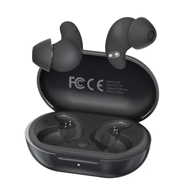 HILEO Hi20 White Noise Sleep Earbuds ANC Noise Cancelling Bluetooth-compatible TWS Earbuds - Black