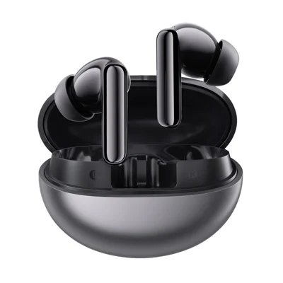 HAYLOU Flowbuds N55 HT01 Écouteurs intra-auriculaires Bluetooth 6.0, ANC, ENC, casque Hi-Res étanche IPX5 - Noir