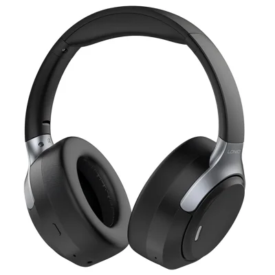 LDNIO H02 Bluetooth-compatible 5.4 Headphones 49 Hours Battery 40mm Driver Over-Ear Wireless Headset for Gaming Music - Black