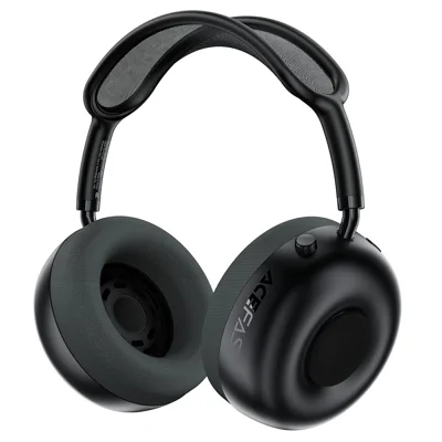 ACEFAST H19 Open Wireless Headset Bluetooth-kompatibel 6.0 Kopfhörer 40mm Treiber 55h Akku ENC - Schwarz