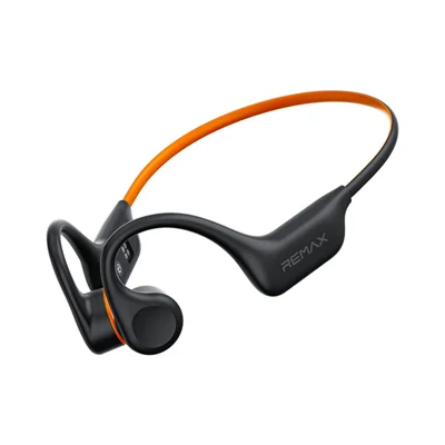 REMAX RB-S21 Bone Conduction Earphones IPX8 Waterproof Bluetooth-compatible V6.0 OWS Earphones - Black