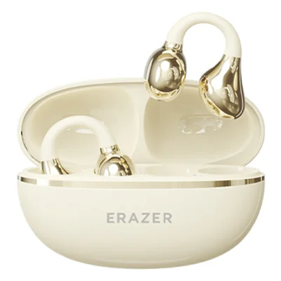 ERAZER EX336 Clip-on Wireless Earbuds 11mm Treiber Bluetooth 6.0 Open-Ear Ohrhörer (Investiert von Lenovo) - Nude