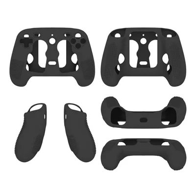 Силиконовый защитный чехол для Steam Controller / Steam Controller (2-го поколения), ударопрочный, нескользящий, черный
