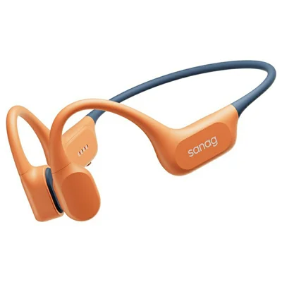 SANAG B77S Pro MAX 64GB Bone Conduction Earphones IPX8 Waterproof Bluetooth-compatible 6.0 Open Ear Wireless Earphones - Orange