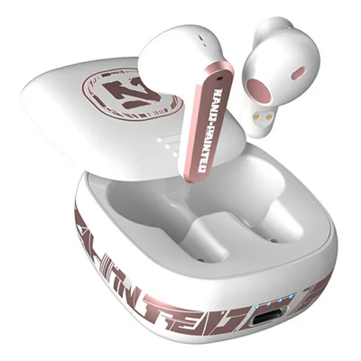 Беспроводные наушники TS300, Bluetooth, с шумоподавлением, низким энергопотреблением, полноразмерные, игровые наушники для игр - белые