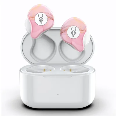 SABBAT X12Ultra TWS Bluetooth-compatible 5.2 HiFi Stereo Headset Ergonomics Wireless In-ear Music Earphones - Pink