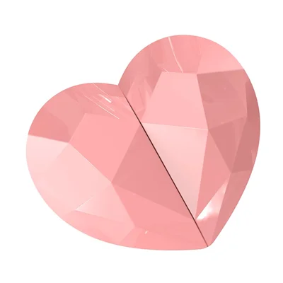 i6 Touch Control Bluetooth-compatible 5.3 TWS Earphones with Heart Shape Charging Case - Pink
