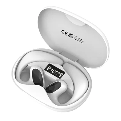 M8 144 Languages Translation Earphones Noise Reduction Smart Voice Translator TWS Bluetooth-compatible Headset - White