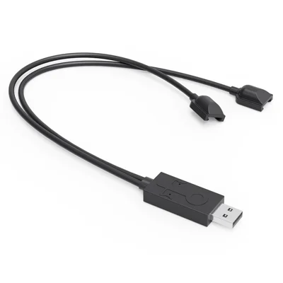 Charger Cable for Nintendo Switch OLED Joy-Con Controller 2 in 1 Gamepad USB Power Cord