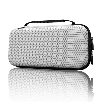 JYS JYS-NS2259 For Nintendo Switch 2 Carrying Case EVA Hard Shell Storage Bag with Game Card Slots - White