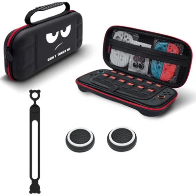 Voor Nintendo Switch 2 Cartoon Expression PU Waterafstotende Opbergdoos Handbediende Draagtas