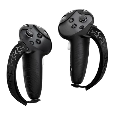 BOBOVR G3 For Meta Quest 3 / Quest 3S Controller Silicone Protective Grip Cover Set with Adjustable Knuckle Strap