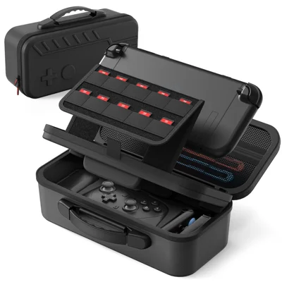 STARTRC GAMES Pour Nintendo Switch 2 Console / Étui de transport pour manette Switch 2 Pro Sac de rangement en PU