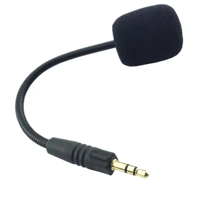 For Edifier HECATE G5 Gaming Headset Detachable Microphone 3.5mm Jack Noise Cancelling Boom Mic - Black